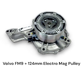 Volvo FM9 + 124mm Electro Mag Pulley