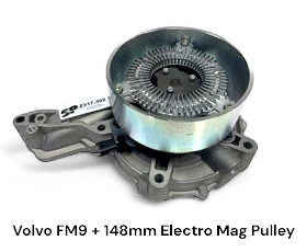 Volvo FM9 + 148mm Electro Mag Pulley